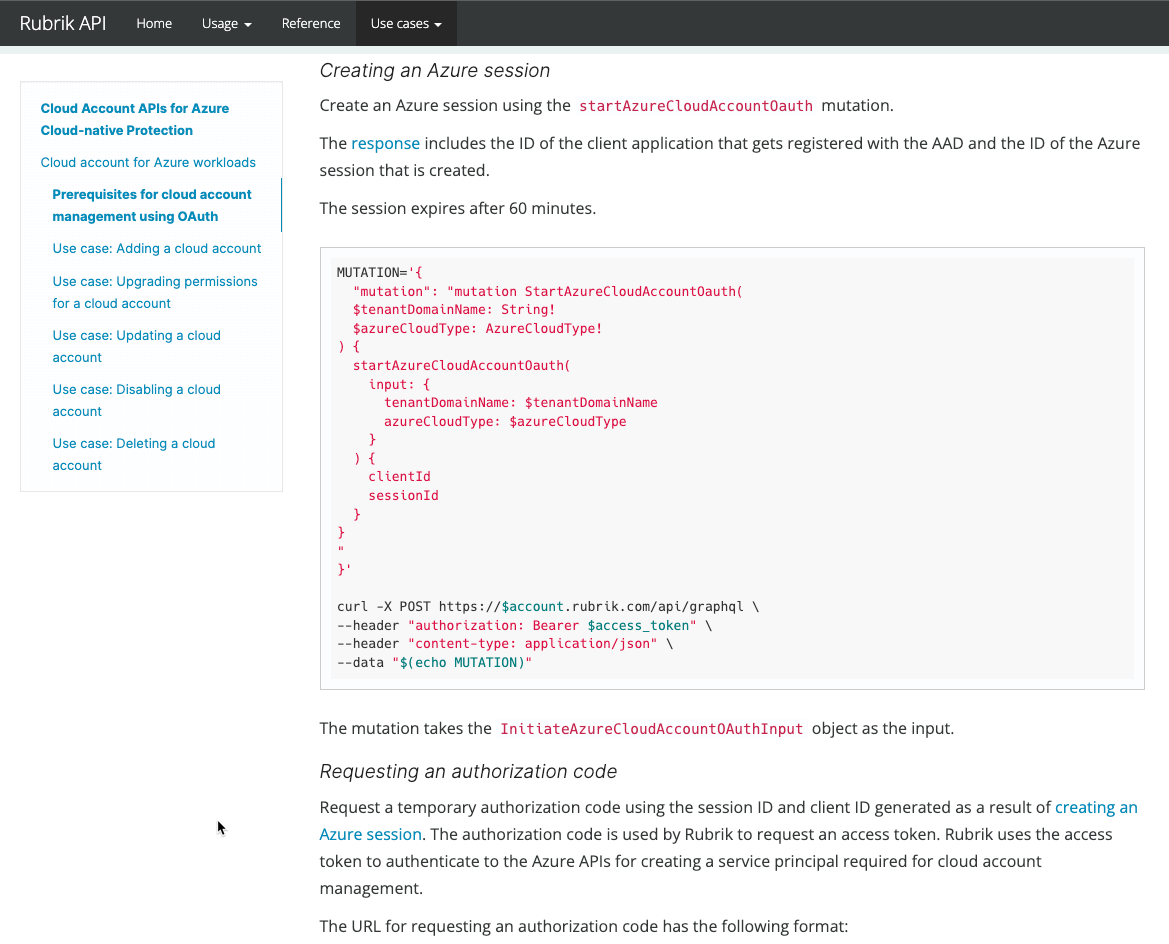 API Documentation